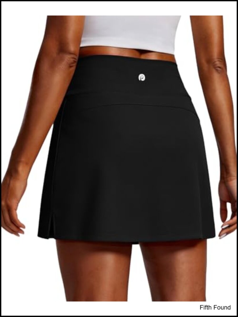 PINSPARK Golf Skirt 16" High Waisted Tennis Skort with Pockets
